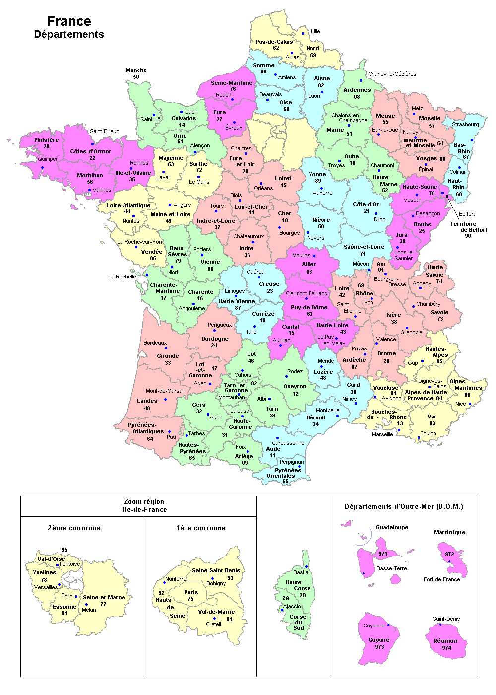 carte-departements-francais